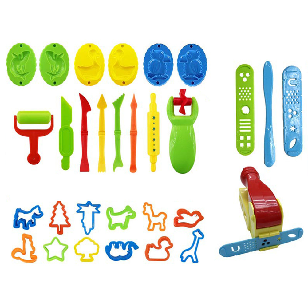 Happy Kids Education - 1 juego de moldes de plastilina