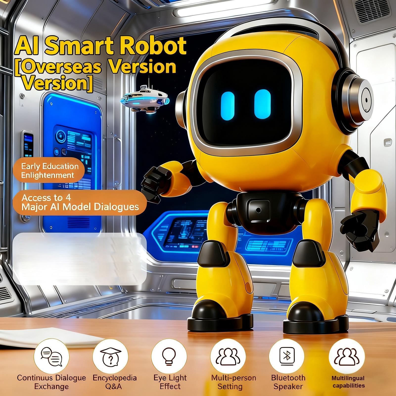 Kids Education Program - Robot inteligente interactivo educativo STEM juguete