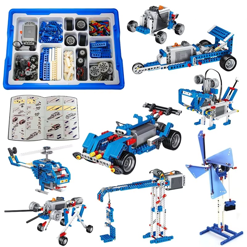 Kids Education Program - Piezas técnicas STEM, programación multitecnología, bloques