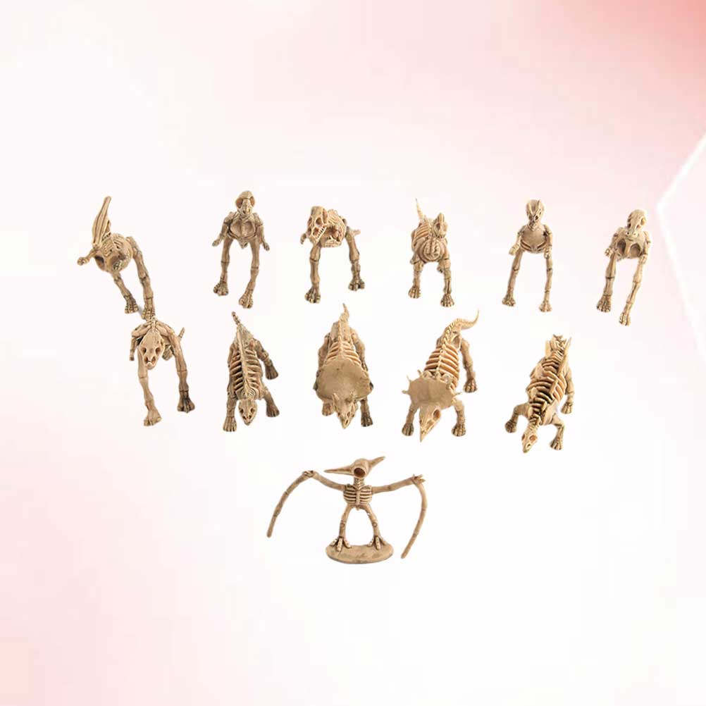 12 piezas de adornos de dinosa - Kids Education Desk reseña y precio
