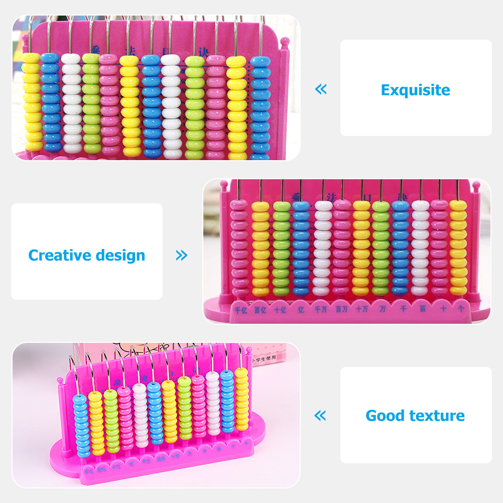 Ábaco de Plástico de 12 Dígito - Kids Education Calculator reseña y precio