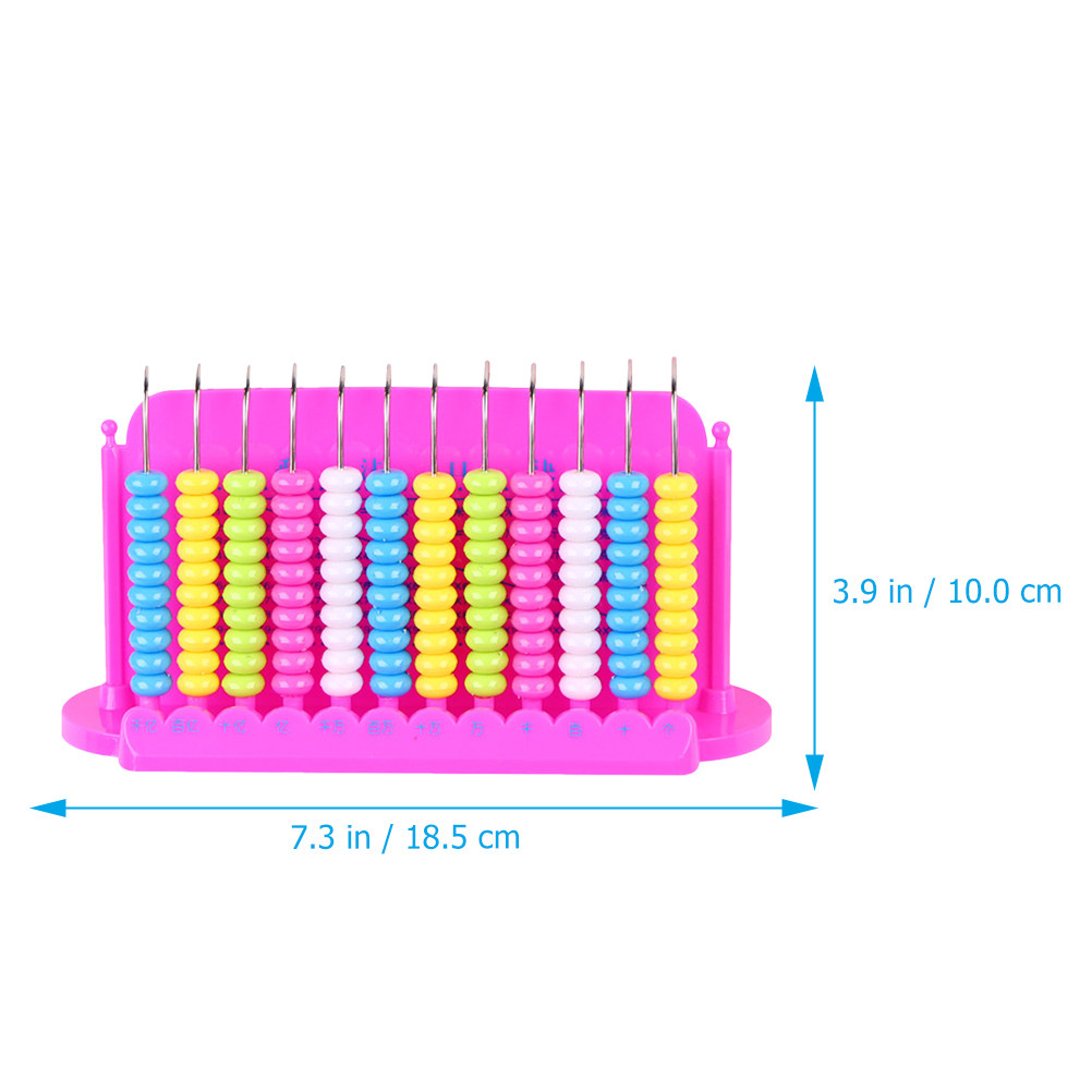 Ábaco de Plástico de 12 Dígito - Kids Education Calculator reseña y precio