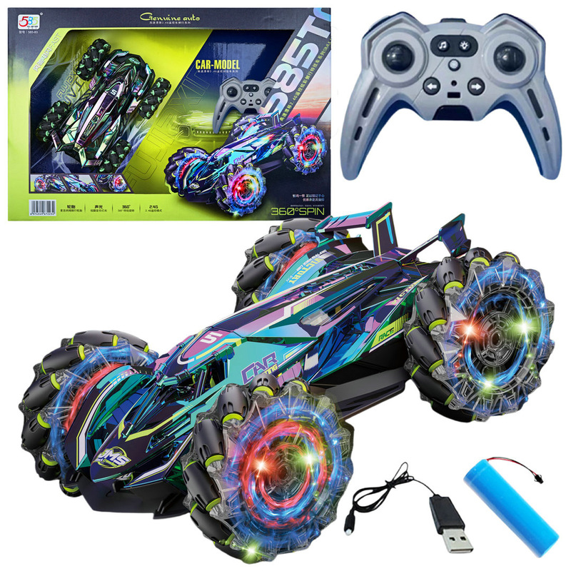 Coche de acrobacias a control  - Kids Education Related reseña y precio