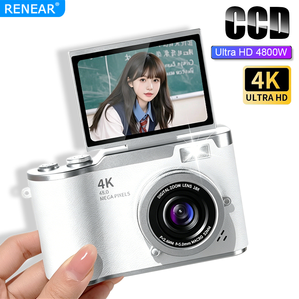 Cámara digital portátil 4K CCD - Kids Physical Education Videos reseña y precio