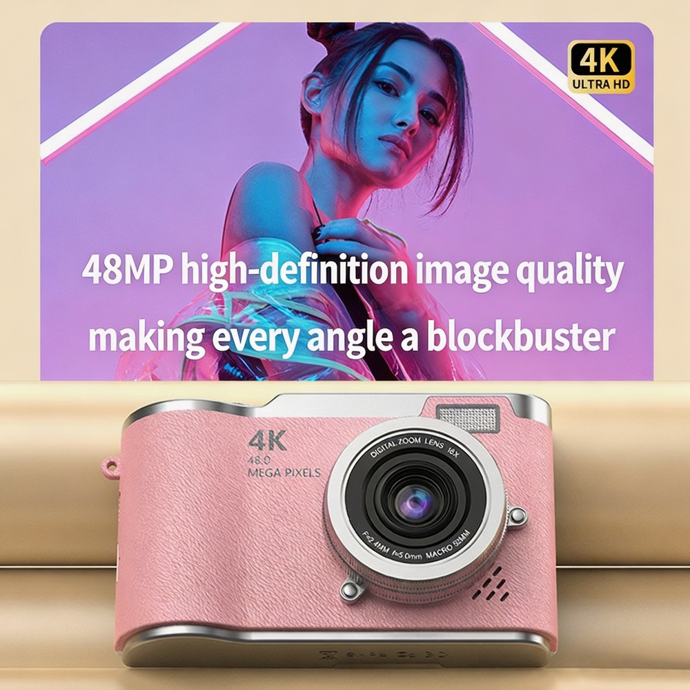 Cámara digital portátil 4K CCD - Kids Physical Education Videos reseña y precio