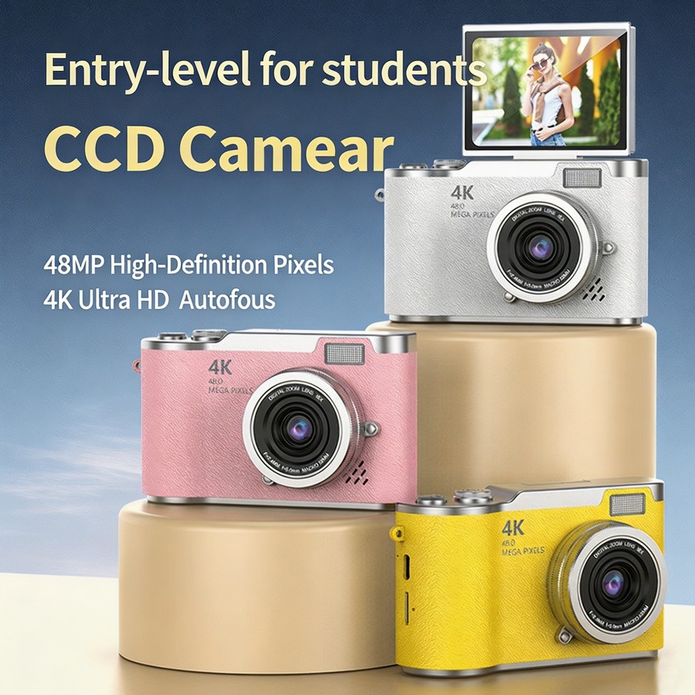 Cámara digital portátil 4K CCD - Kids Physical Education Videos reseña y precio