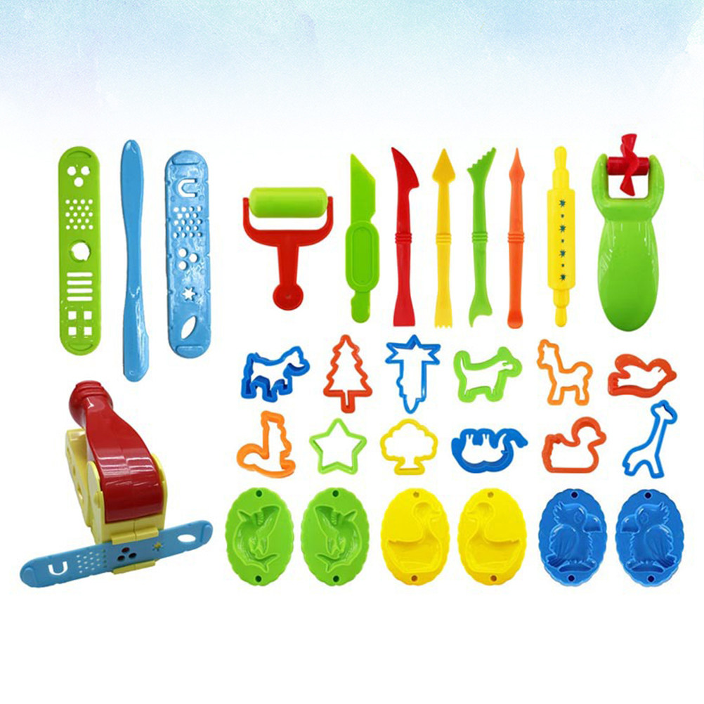 1 juego de moldes de plastilin - Happy Kids Education reseña y precio
