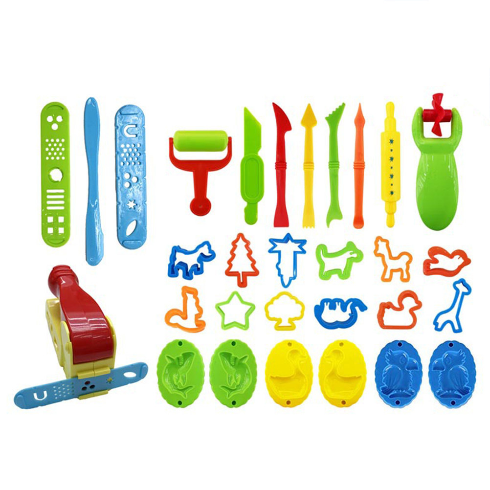 1 juego de moldes de plastilin - Happy Kids Education reseña y precio