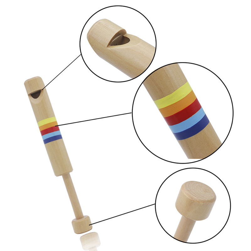 Silbato de madera con forma de - Kids Without Education reseña y precio