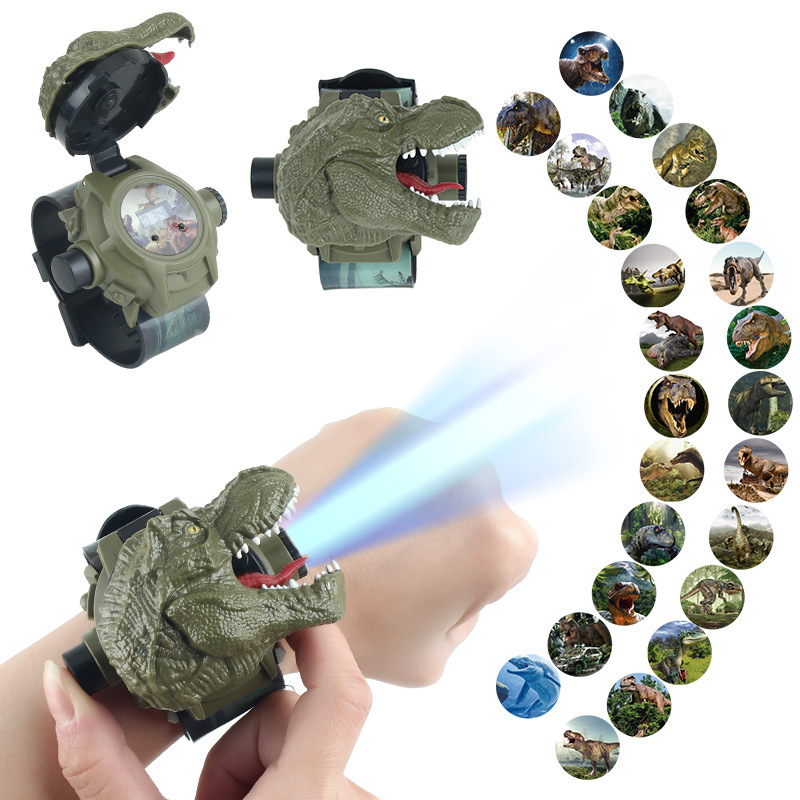 Reloj de Proyección de dinosau - Kids Educational Watch reseña y precio