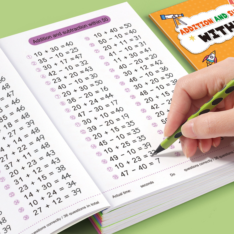 Cuaderno de ejercicios de arit - Kids Education Calculator reseña y precio