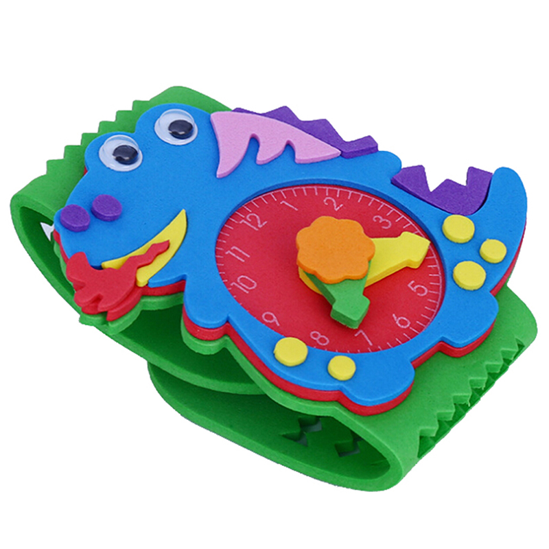Reloj DIY para niños, pegatina - Kids Educational Watch reseña y precio