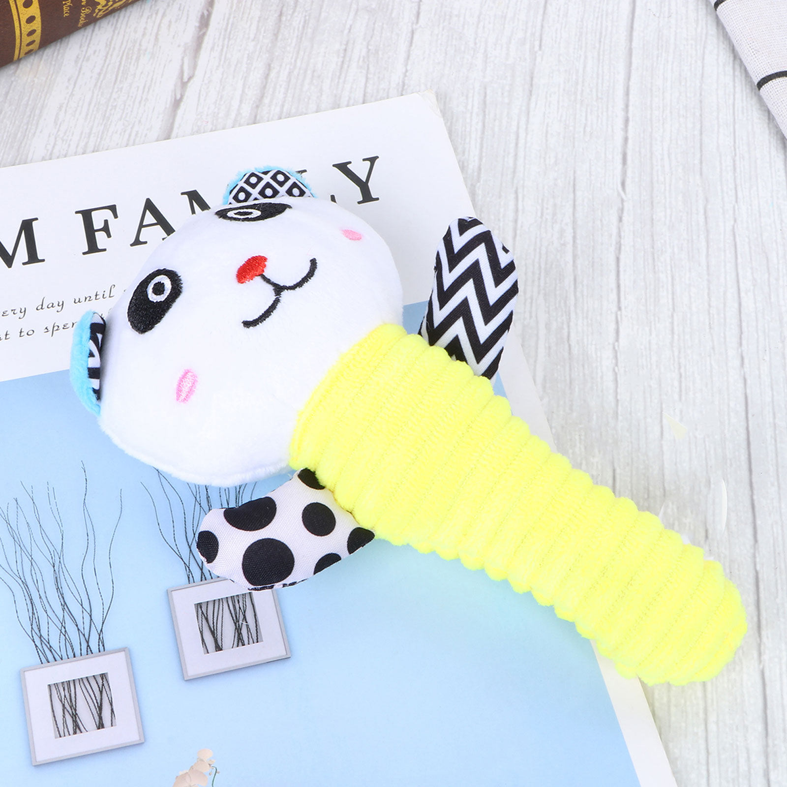 Sonajero de mano para bebés, c - Happy Kids Education reseña y precio