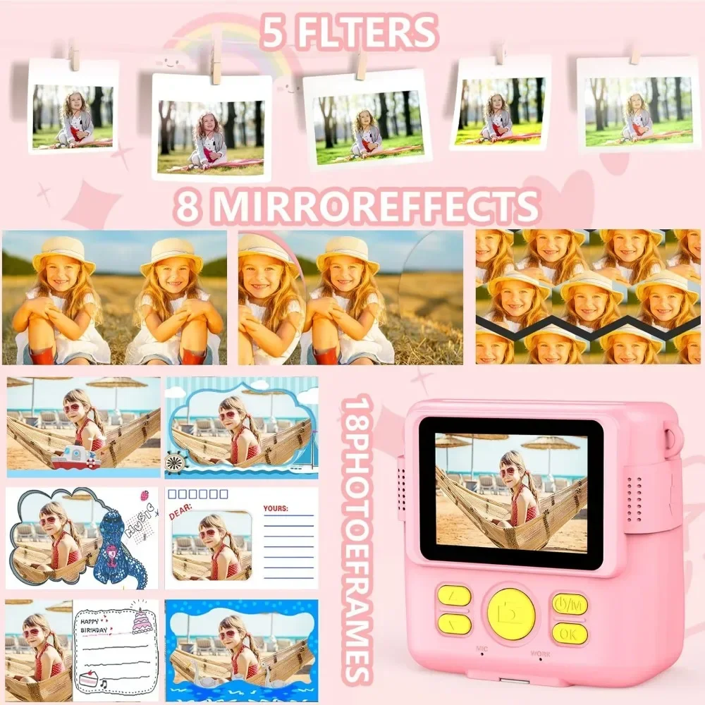 Cámara de impresión instantáne - Kids Physical Education Videos reseña y precio