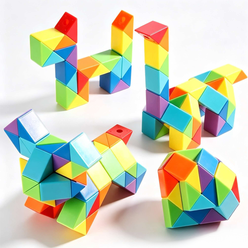 Cubo Mágico Arcoíris Plegable  - Kids Education Related reseña y precio