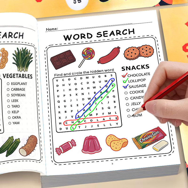 Libro de búsqueda de palabras: - Kids Education Related reseña y precio